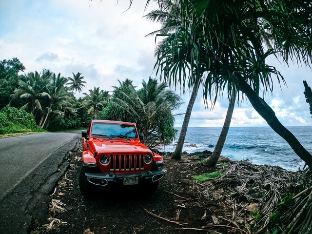 Renting a car in hawaii